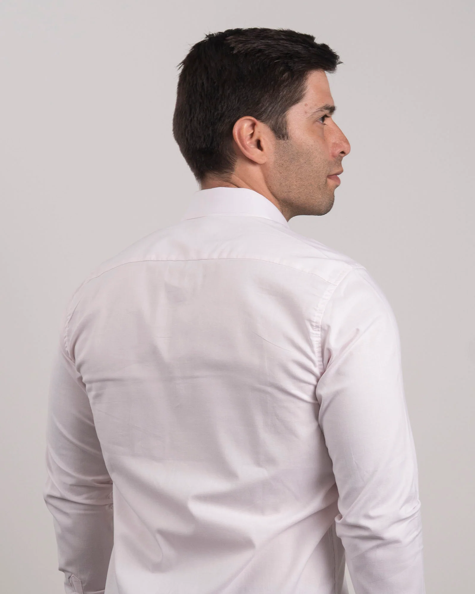 Camisa Algodón Rosada  Clara - Image 4