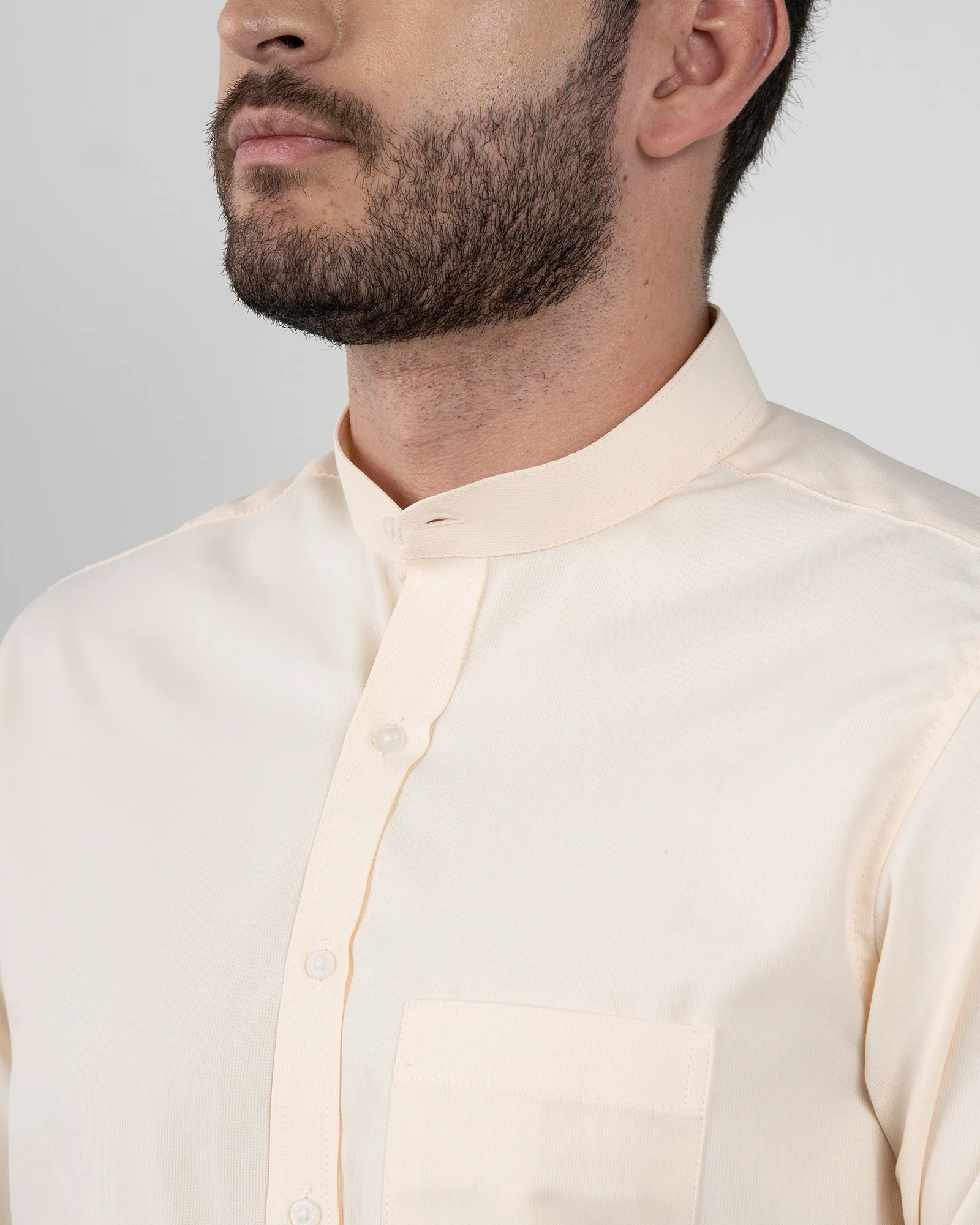Camisa Amarilla Cuello Mao - Image 6