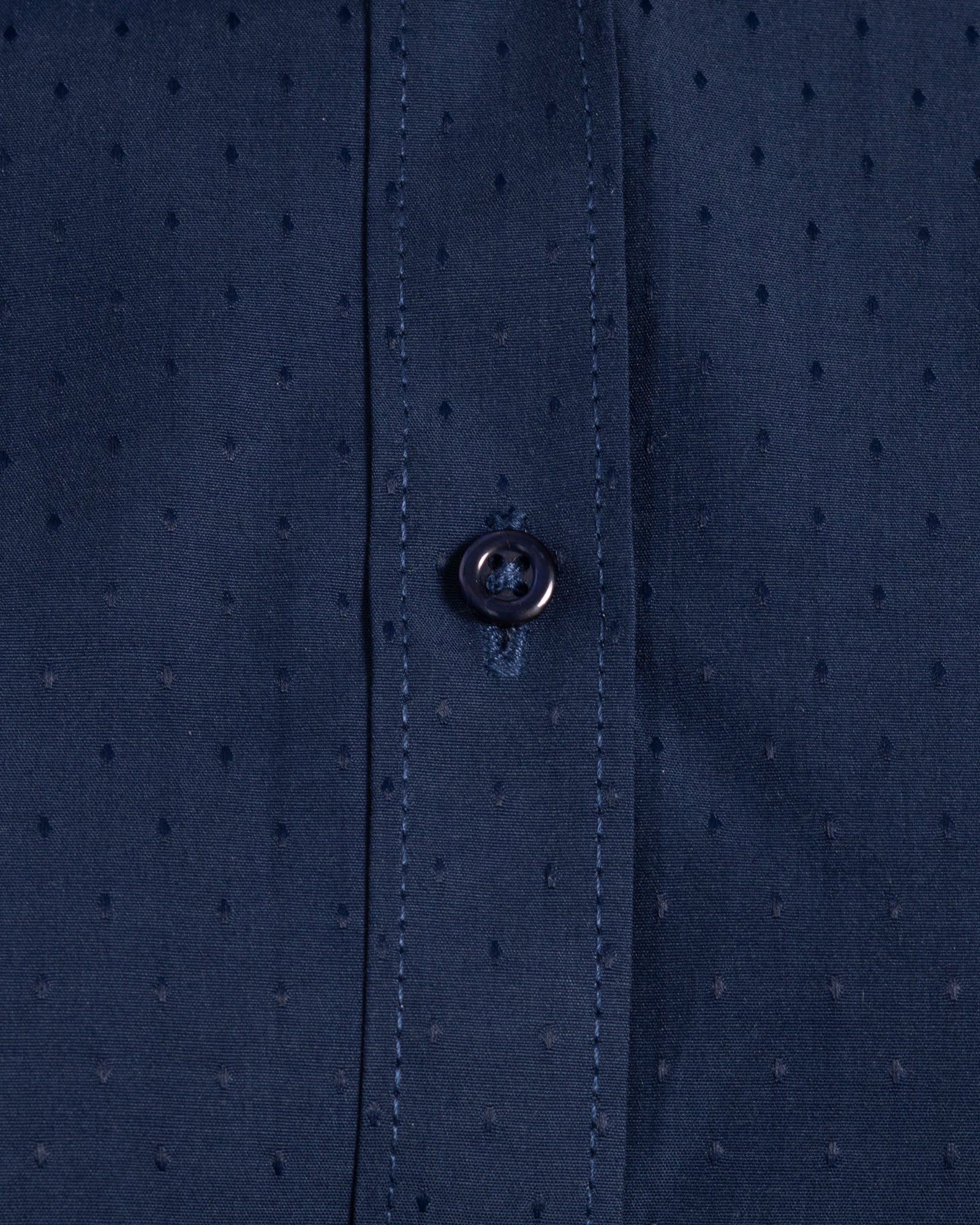 Camisa Azul Oscura Puntos Mujer - Image 7