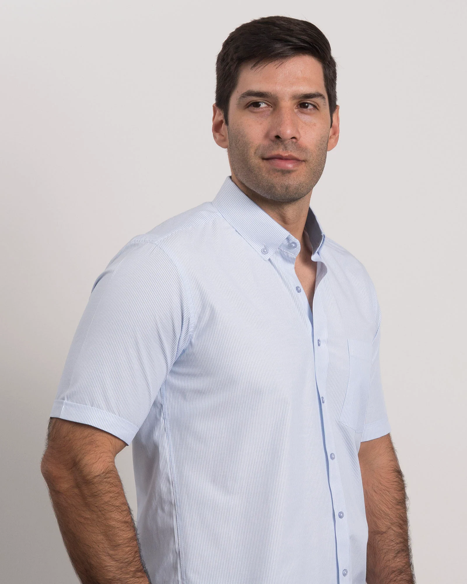 Camisa Azul Mil Rayas - Image 3