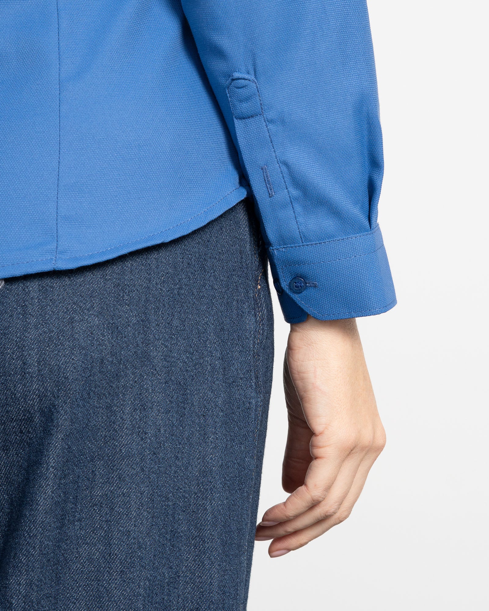 Camisa Azul Rey Mujer - Image 6