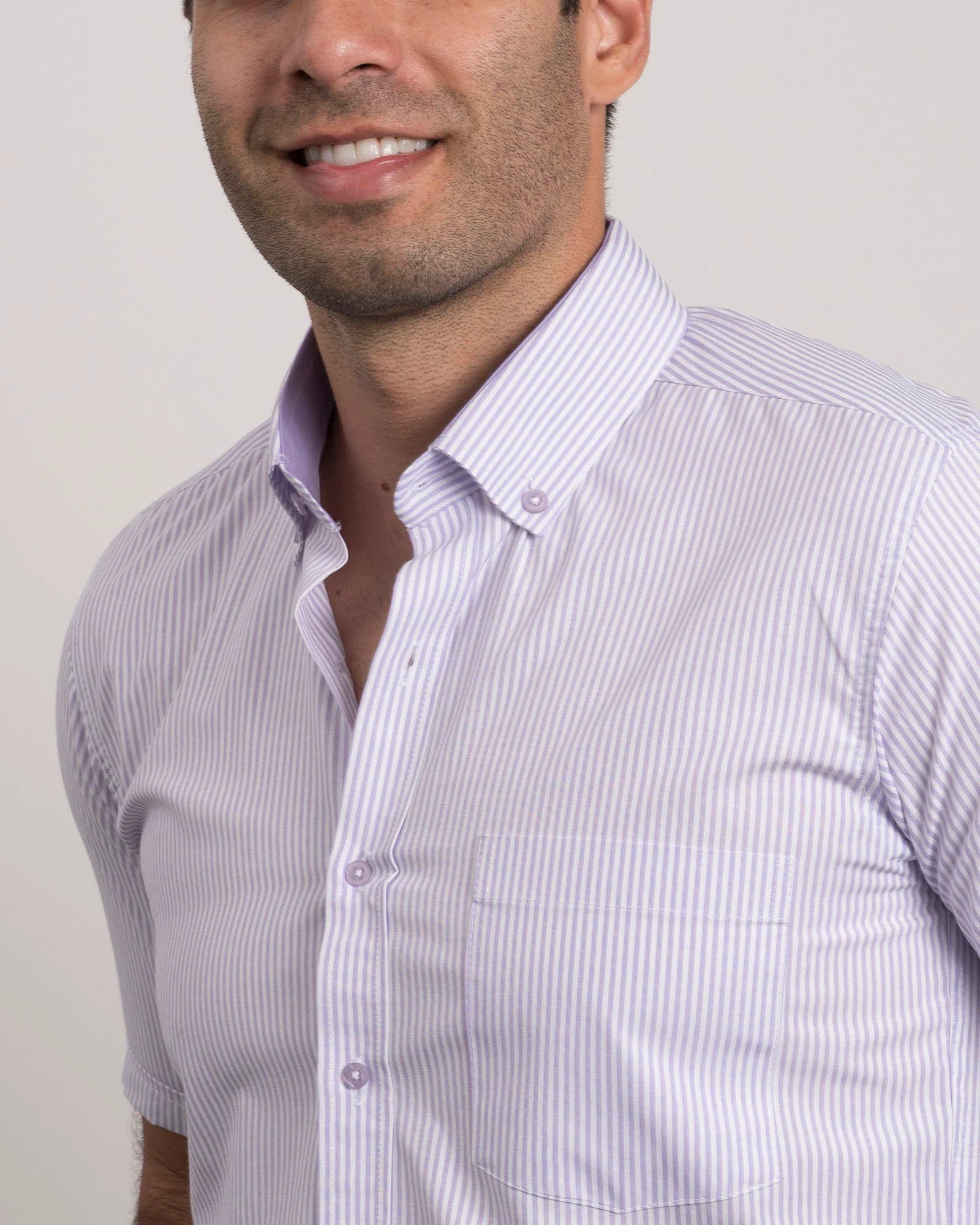Camisa Mil Rayas Lila - Image 5