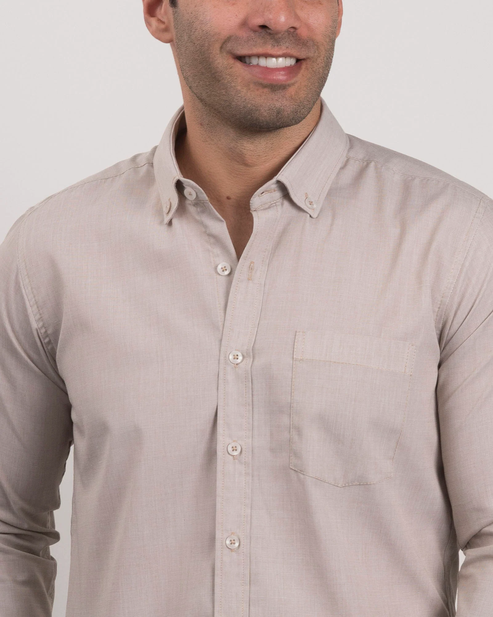 Camisa Dacron Cafe - Image 4