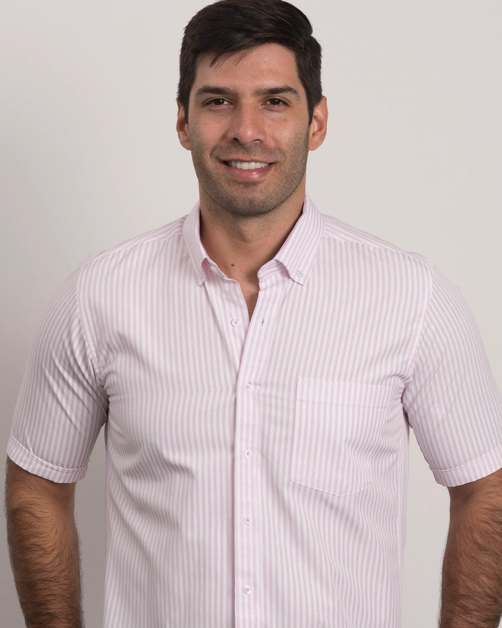 Camisa Rayas Rosada Clara - Image 6