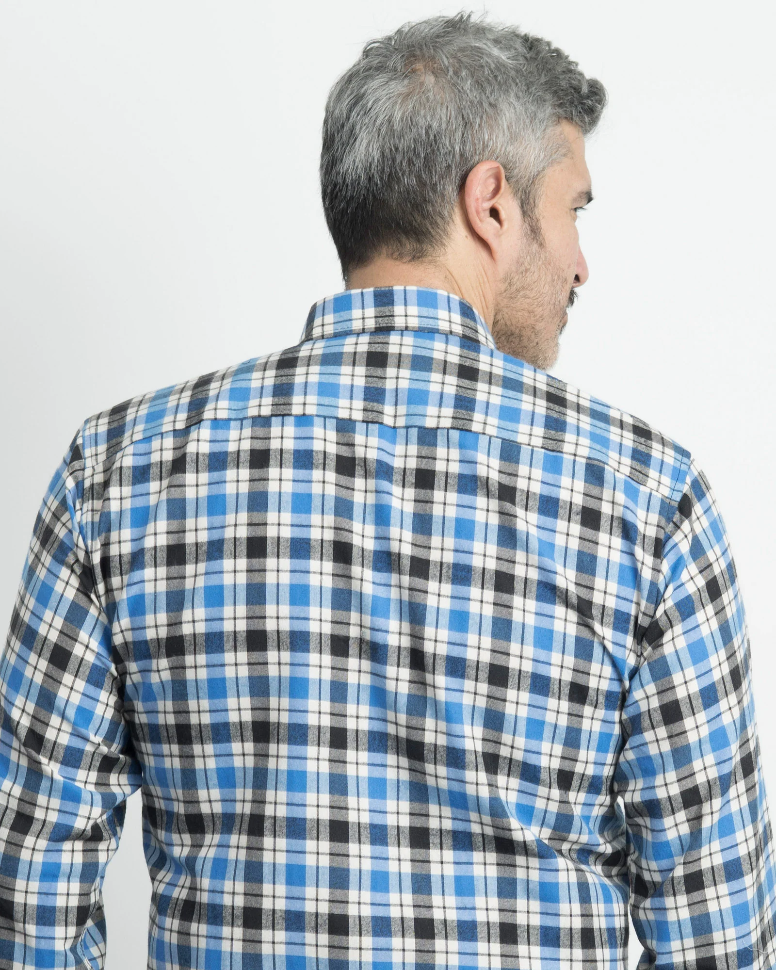 Camisa Leñadora Azul Clara - Image 4