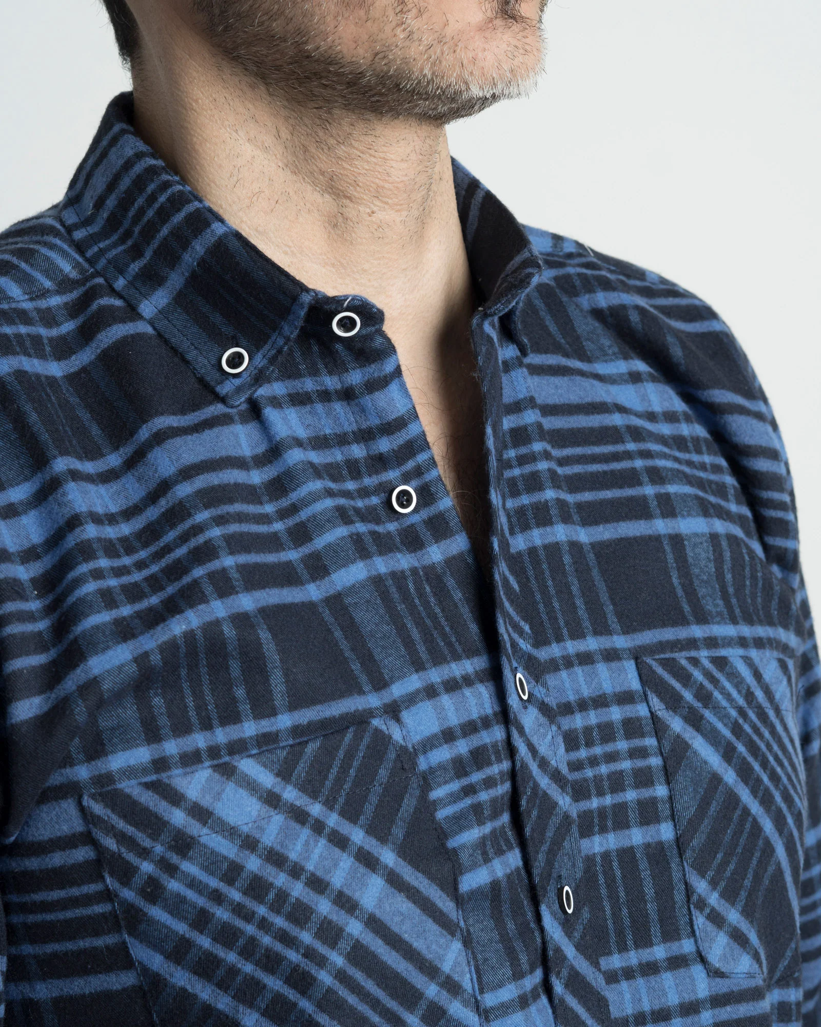 Camisa Leñadora CuadrosAzules - Image 5