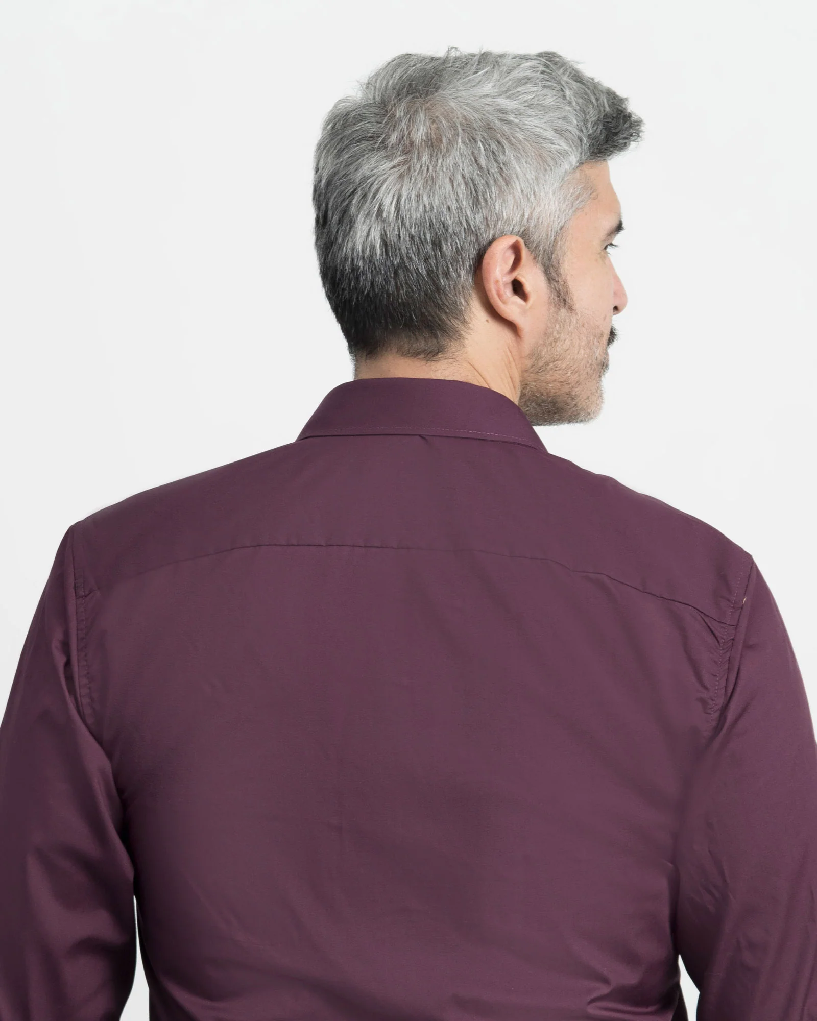 Camisa Mancorna Morado - Image 3