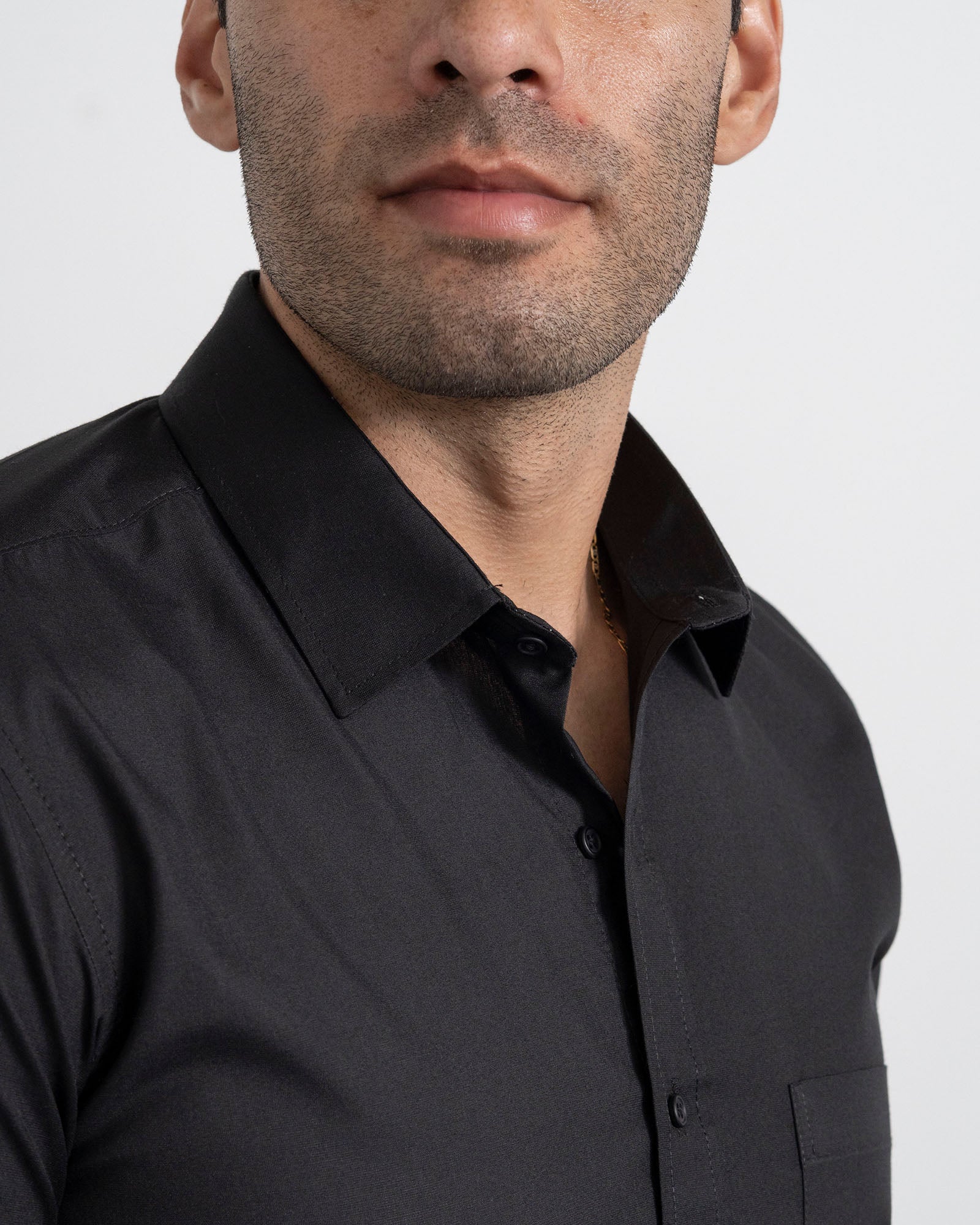 Camisa Mancorna Negro - Image 4
