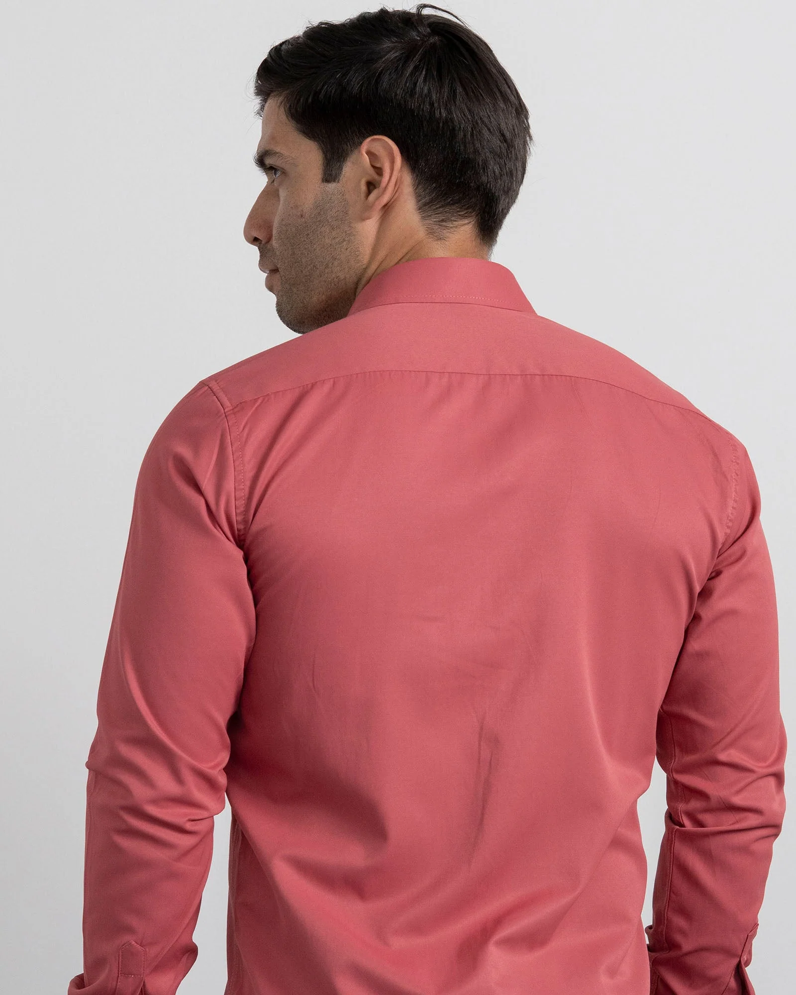 Camisa Mancorna Salmón - Image 5