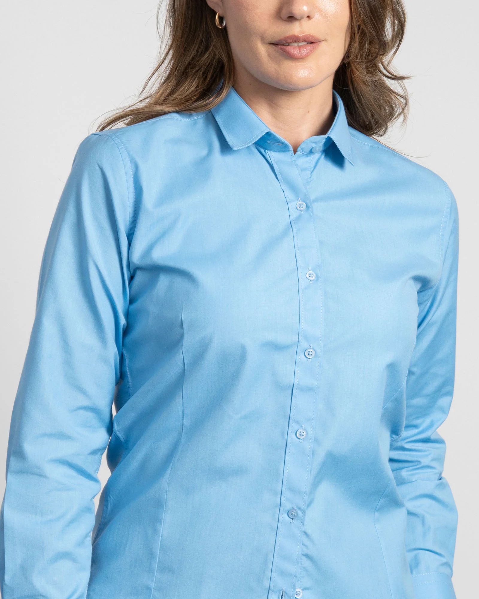 Camisa Mujer Azul Agua Marina - Image 5