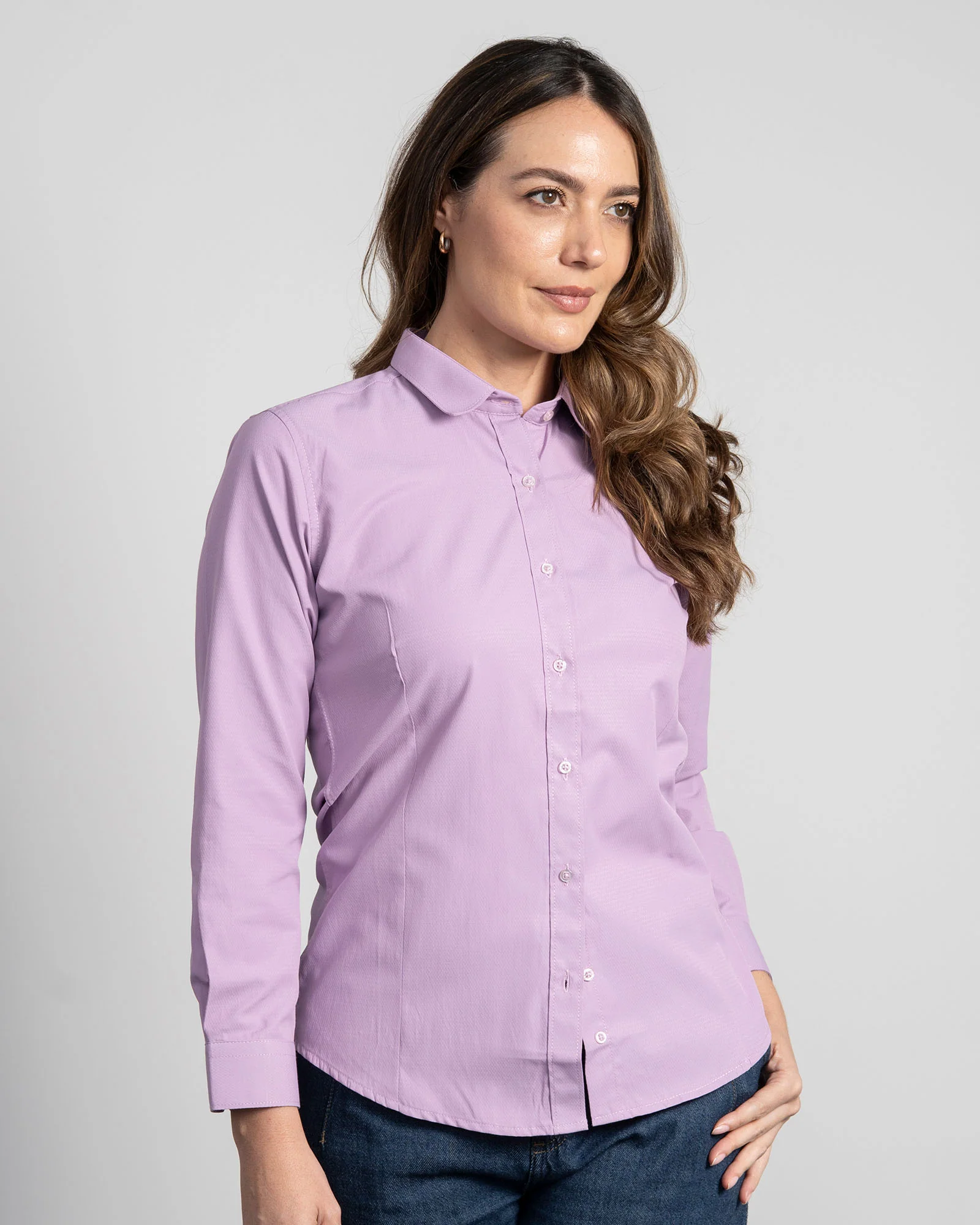 Camisa Mujer Lila 2 - Image 3