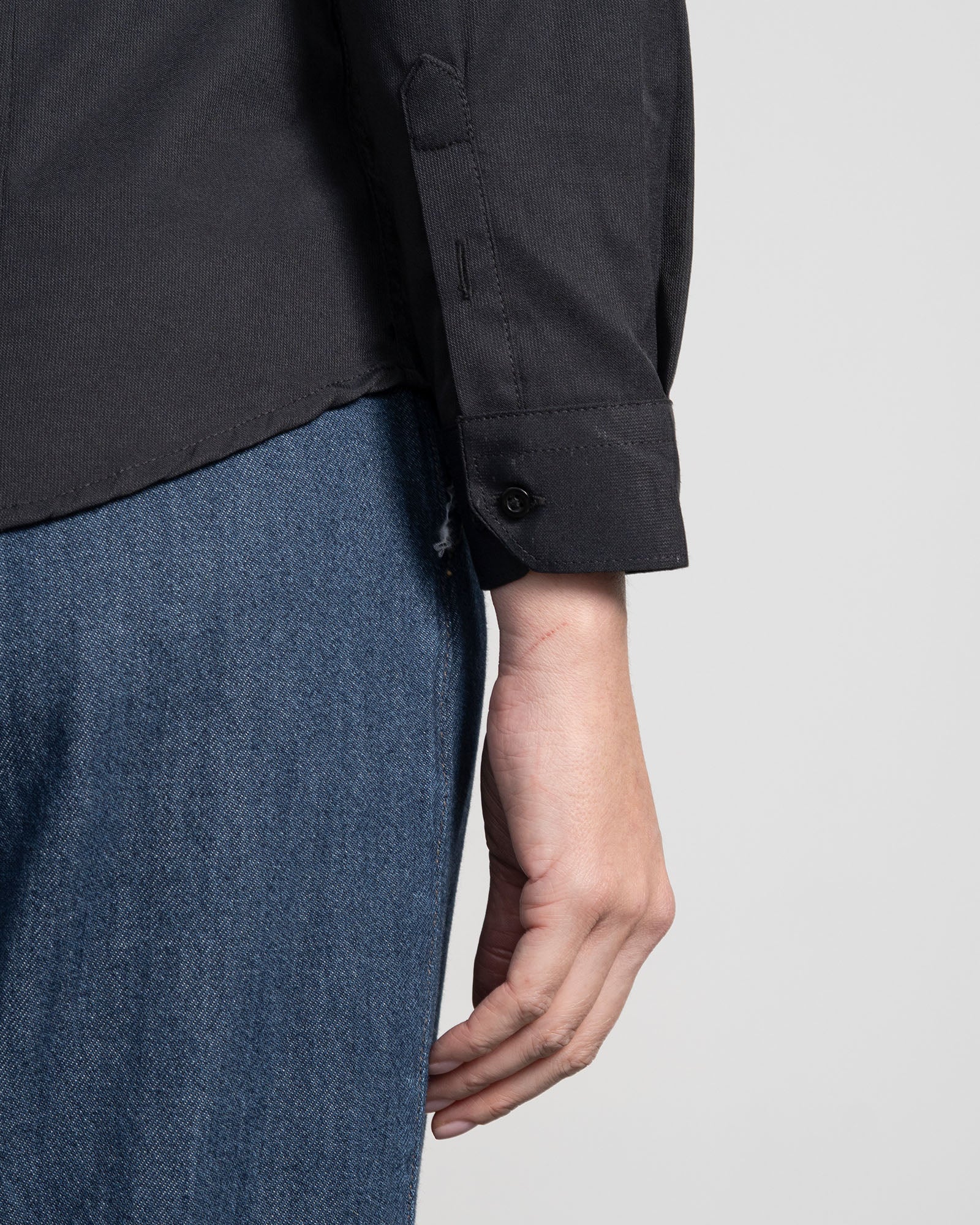 Camisa Negra Zig Zag Mujer - Image 8