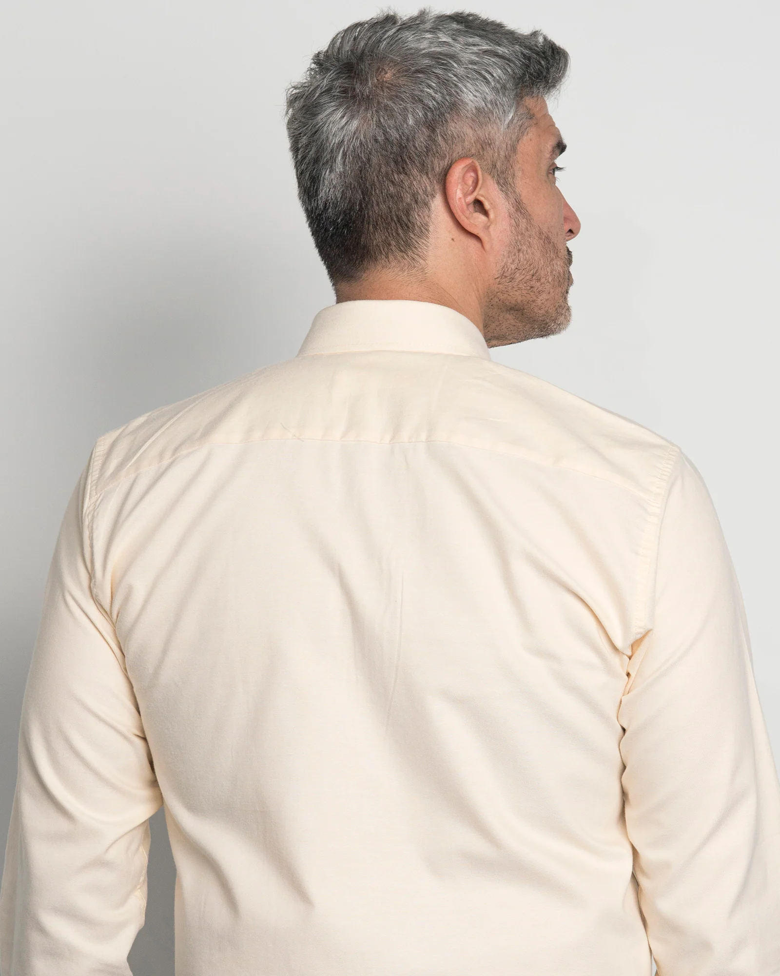 Camisa Oxford Amarillo - Image 4