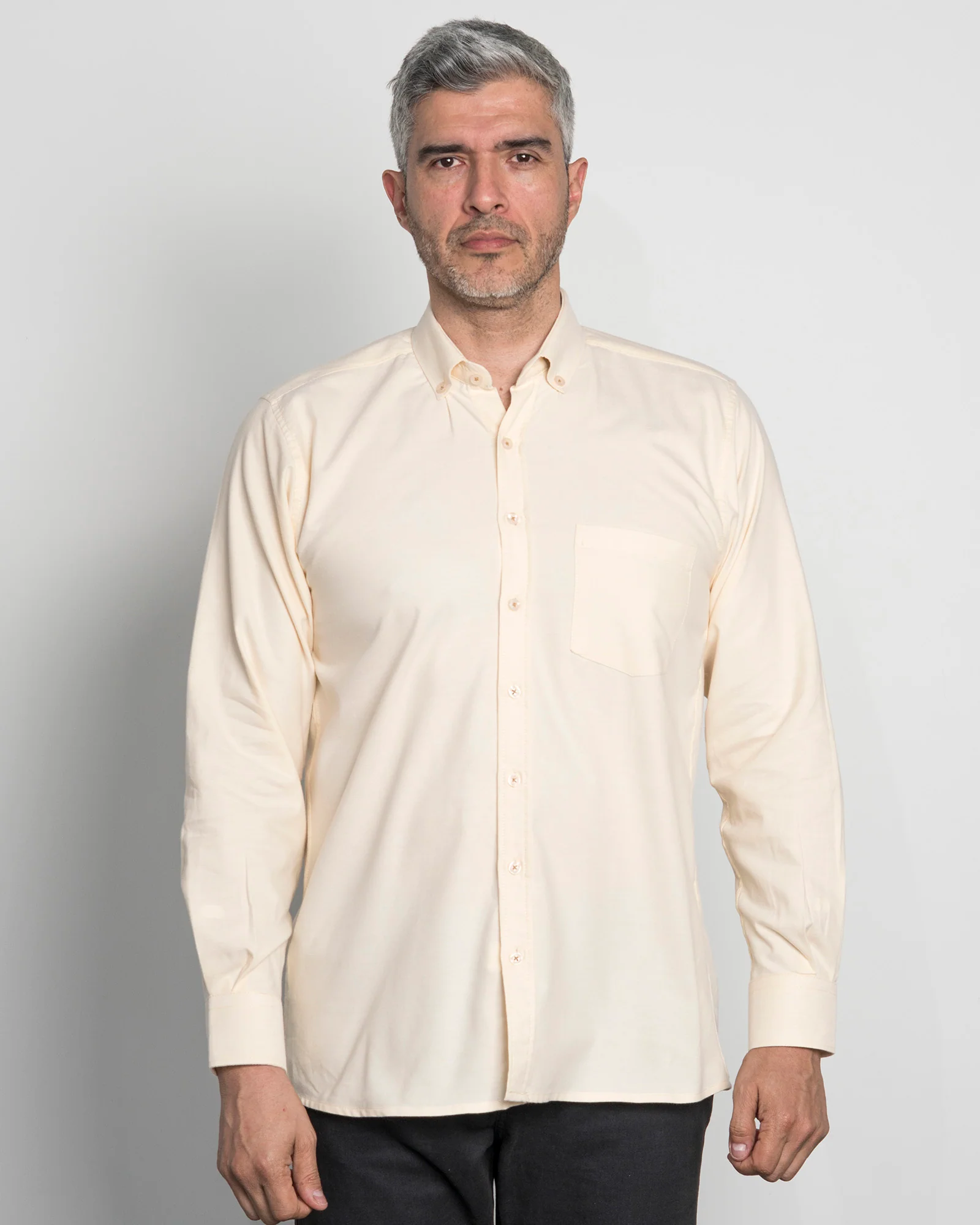 Camisa Oxford Amarillo - Image 7