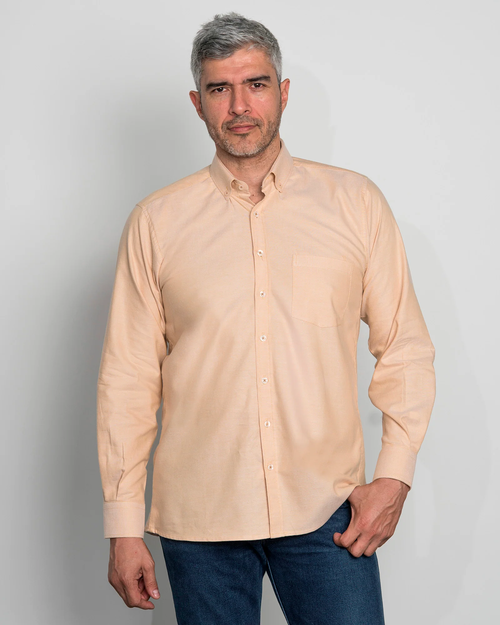 Camisa Oxford Durazno - Image 5
