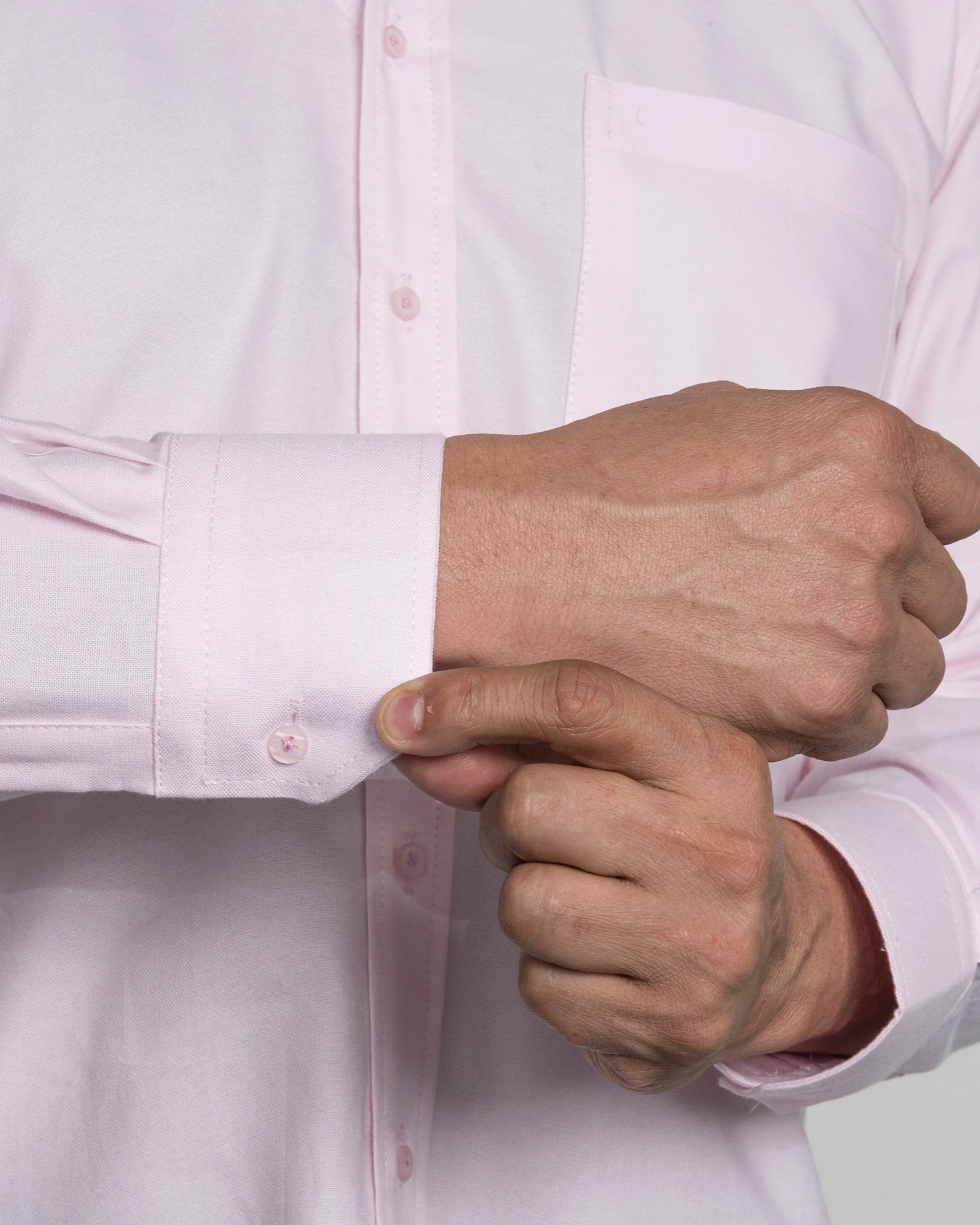Camisa Oxford Rosada - Image 3
