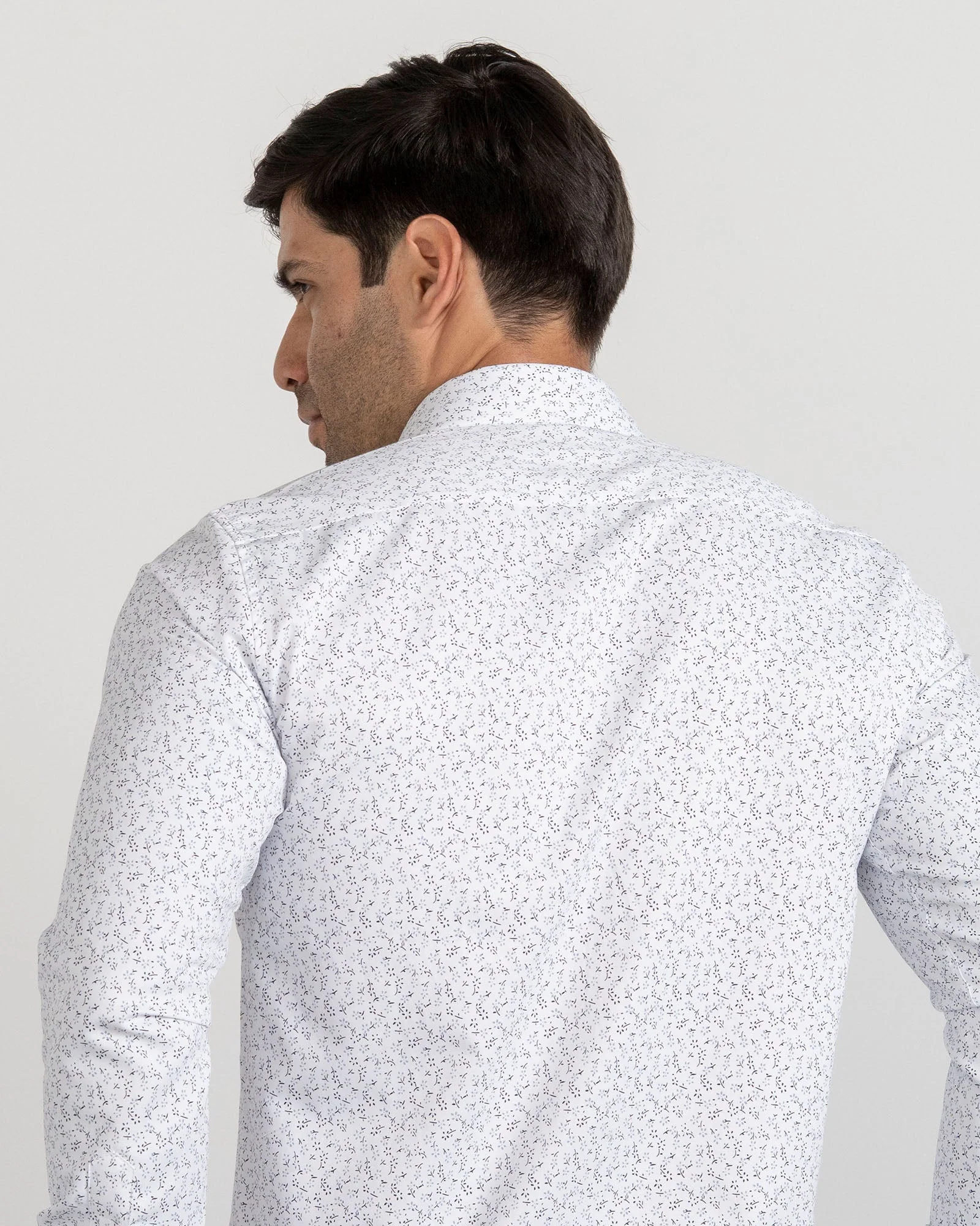 Camisa Print Hojas Blancas - Image 6