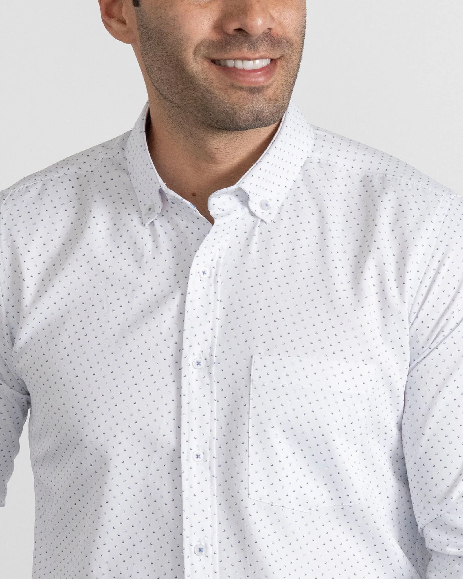 Camisa Print Puntos Azules - Image 3