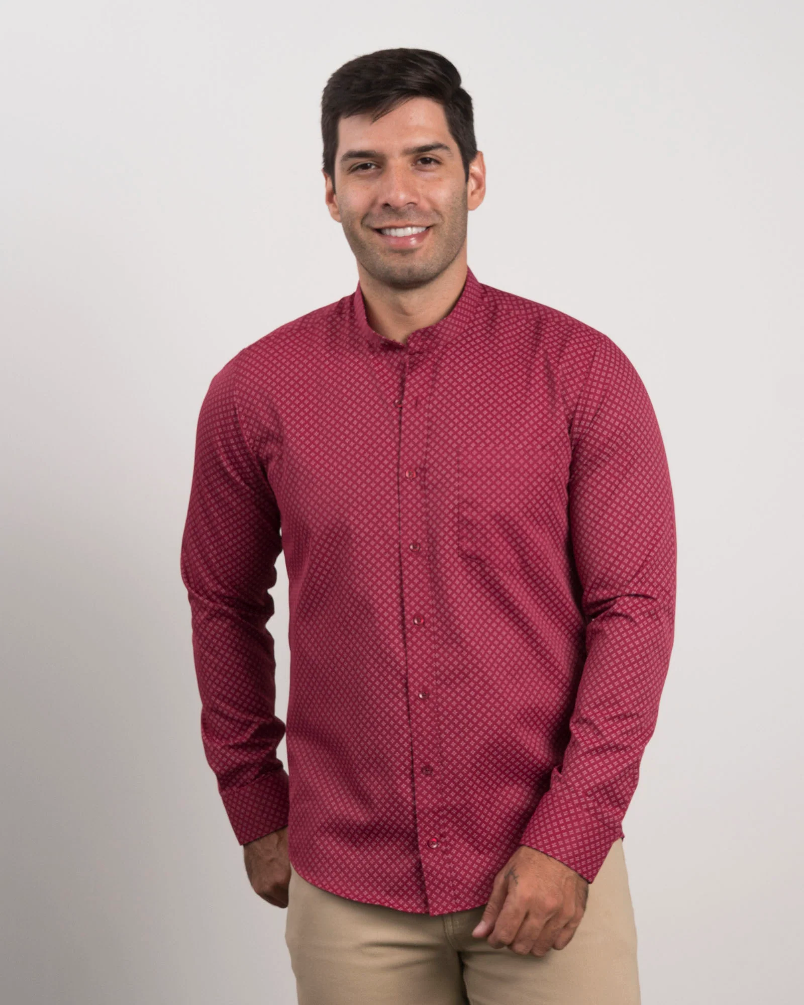 Camisa Print Cuello Mao - Image 3