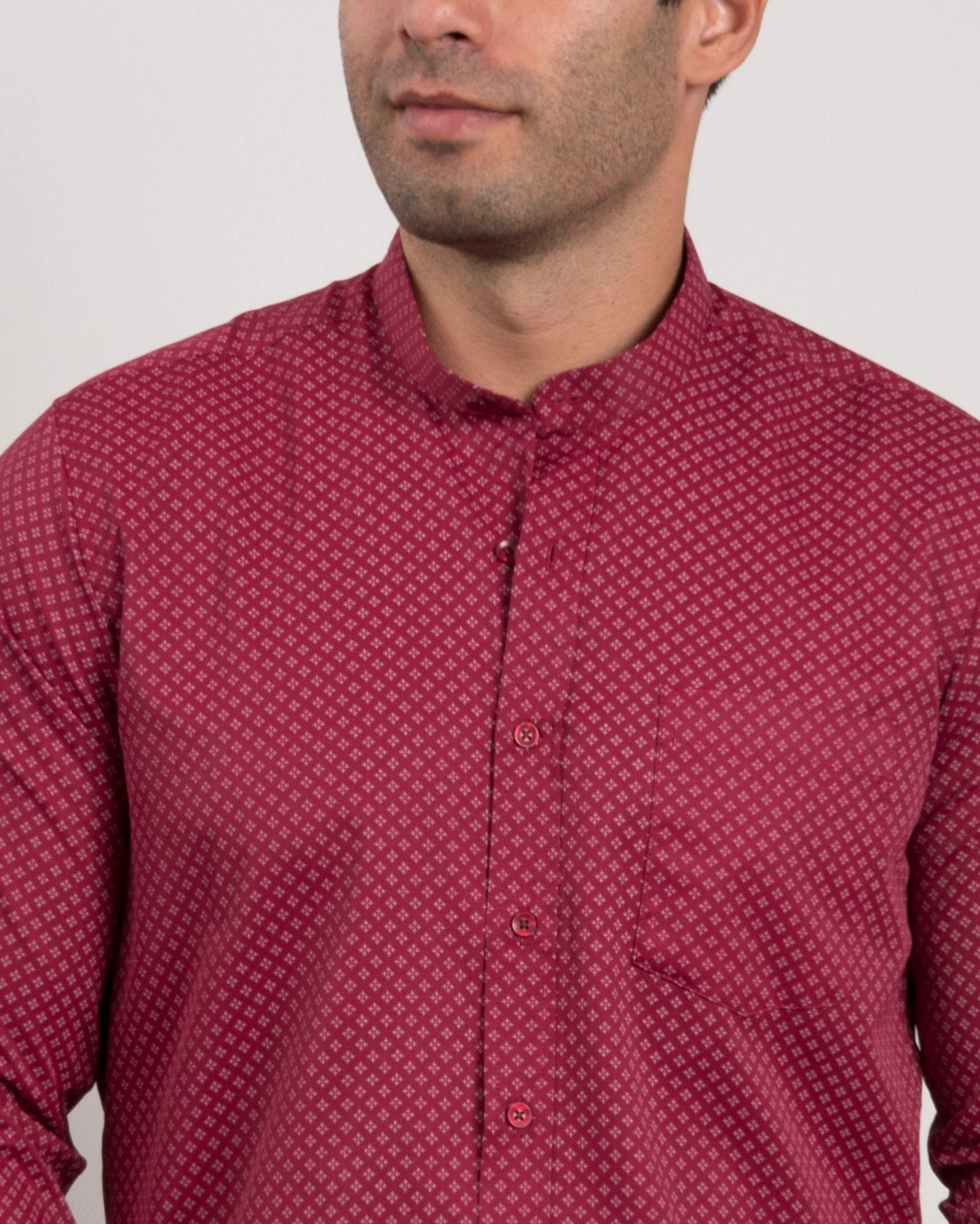 Camisa Print Cuello Mao - Image 4