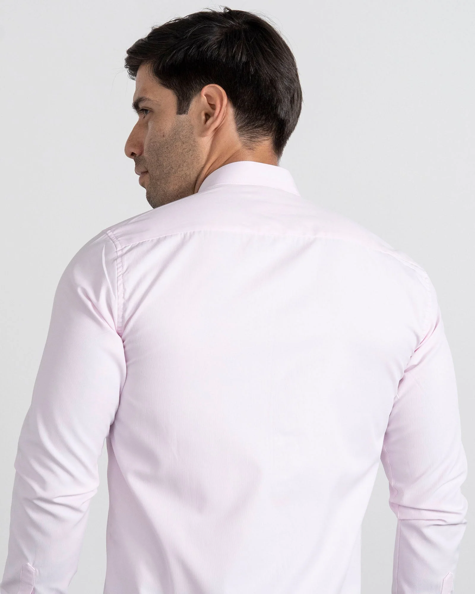 Camisa Rosada Cuello Mao - Image 5