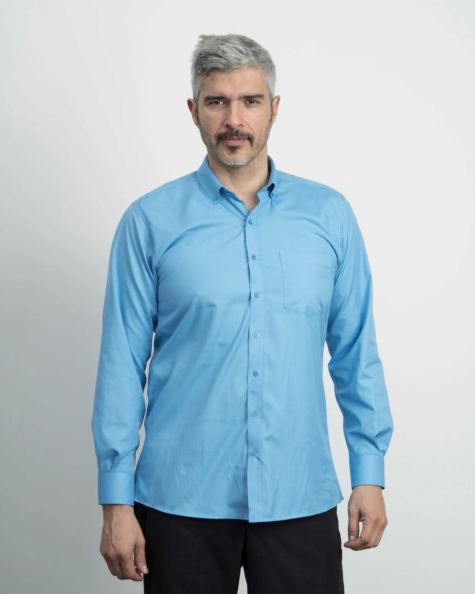 Camisa Solo Fondo Azul - Image 3
