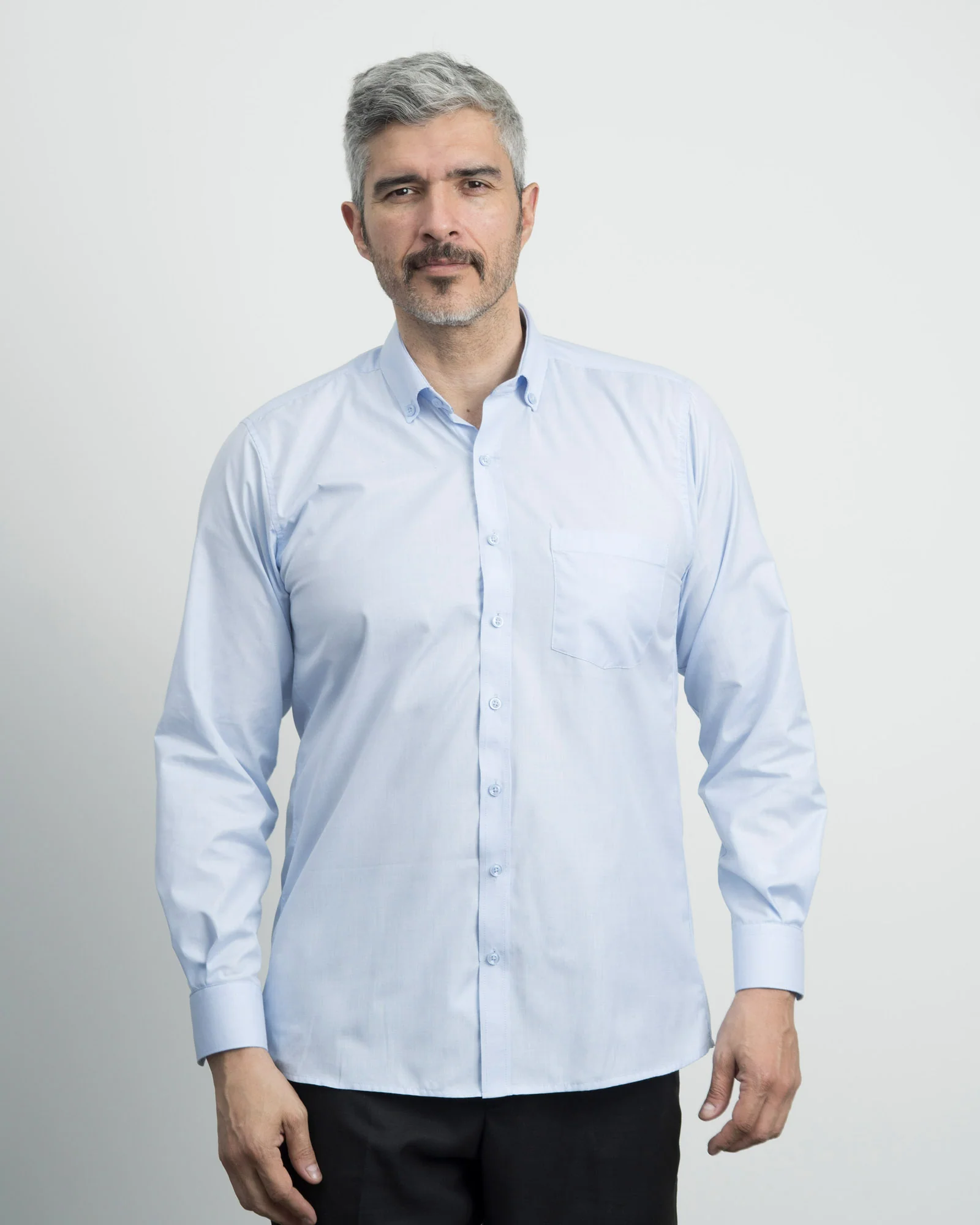 Camisa Solo Fondo Azul Claro - Image 2