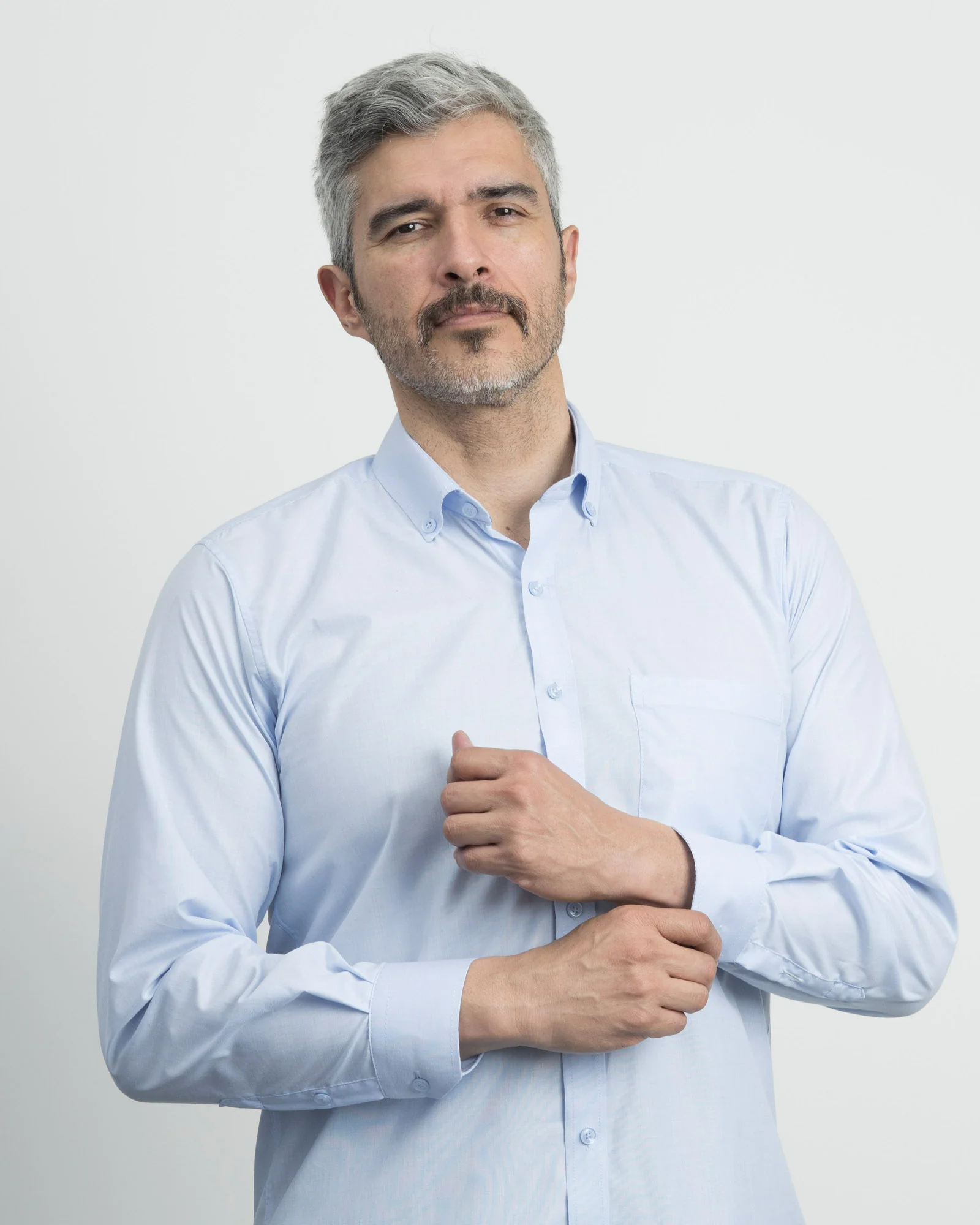 Camisa Solo Fondo Azul Claro - Image 3