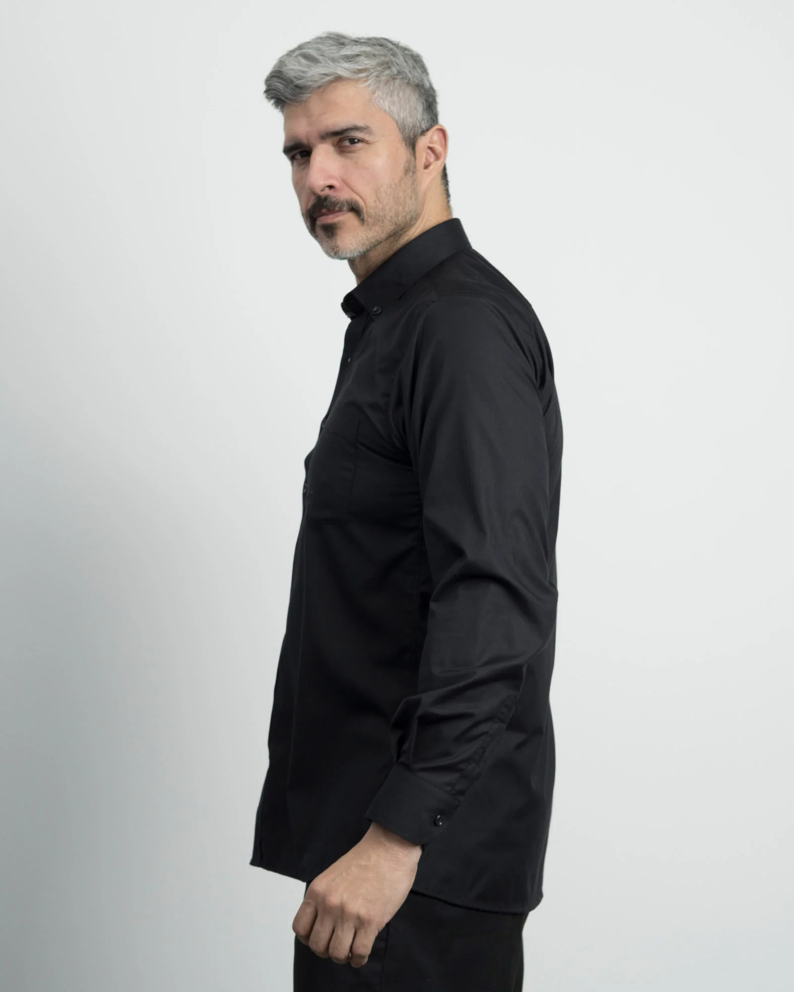 Camisa Solo Fondo Negra