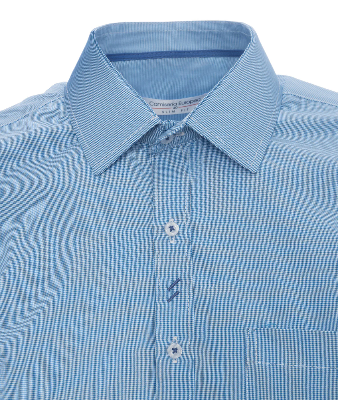 Camisa Textura Aguamarina - Image 2