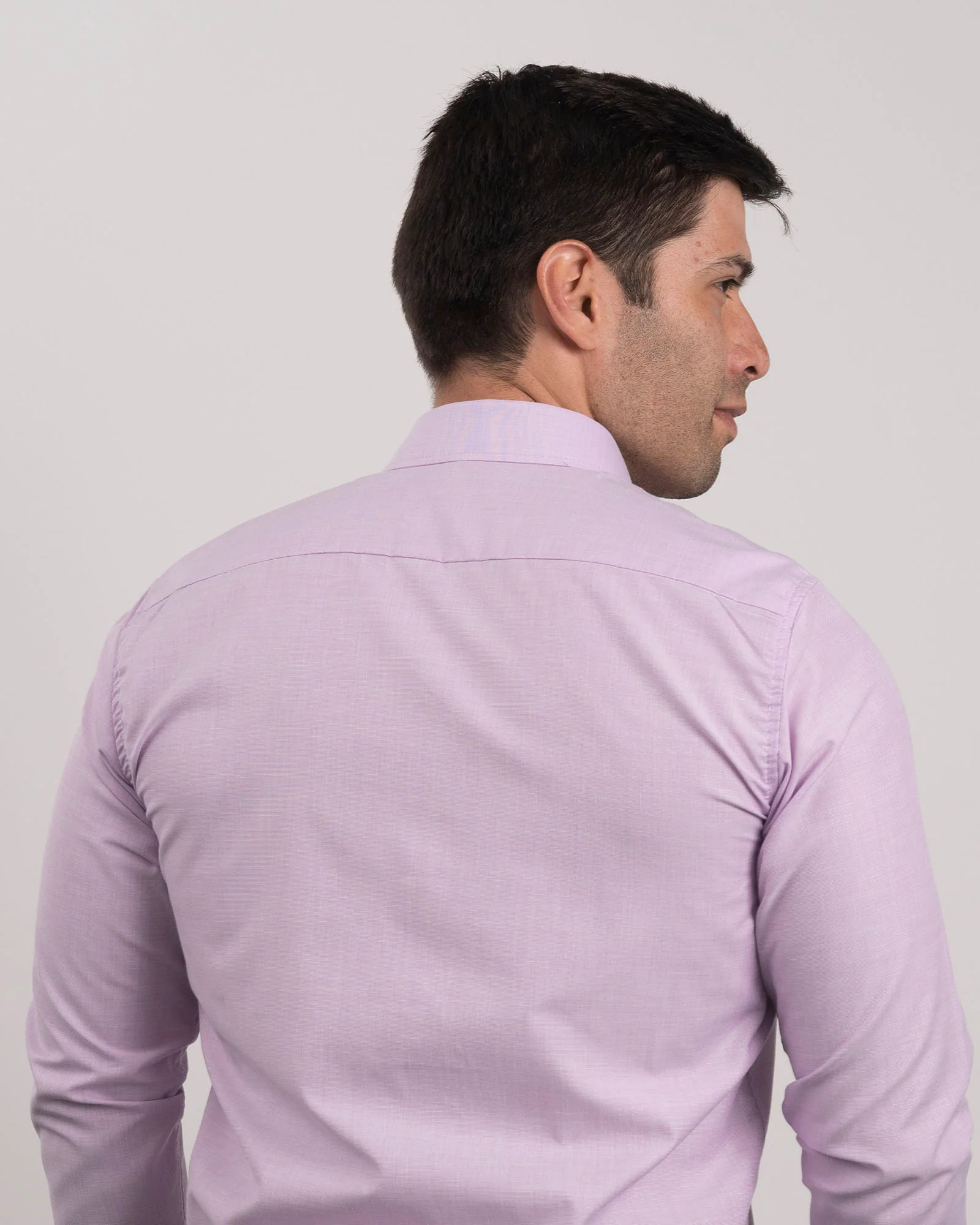 Camisa Textura Rosada Clara - Image 6